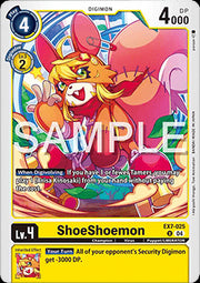 ShoeShoemon (EX7-025) (V.1)⁣ - Digimon Liberator⁣ (Uncommon)⁣ [025]