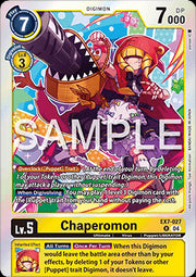 Chaperomon (EX7-027)⁣ - Digimon Liberator⁣ (Rare)⁣ [027]