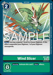 Wind Slicer (EX7-069) (V.1)⁣ - Digimon Liberator⁣ (Common)⁣ [069]
