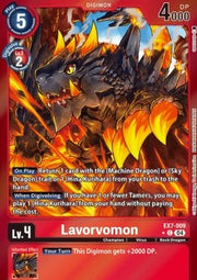Lavorvomon (EX7-009) (V.2)⁣ - Digimon Liberator⁣ (Alternative Art)⁣ [009]