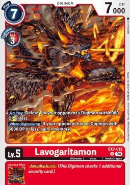 Lavogaritamon (EX7-012) (V.1)⁣ - Digimon Liberator⁣ (Uncommon)⁣ [012]