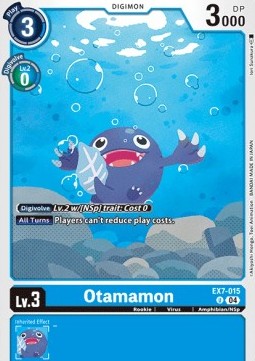 Otamamon (EX7-015) (V.1)⁣ - Digimon Liberator⁣ (Uncommon)⁣ [015]