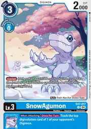 SnowAgumon (EX7-017) (V.1)⁣ - Digimon Liberator⁣ (Common)⁣ [017]