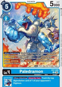 Paledramon (EX7-020) (V.1)⁣ - Digimon Liberator⁣ (Uncommon)⁣ [020]
