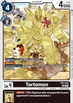 Tortomon (EX7-041) (V.1)⁣ - Digimon Liberator⁣ (Common)⁣ [041]