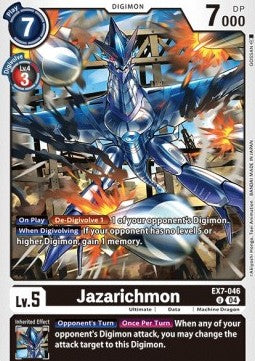 Jazarichmon (EX7-046) (V.1)⁣ - Digimon Liberator⁣ (Uncommon)⁣ [046]