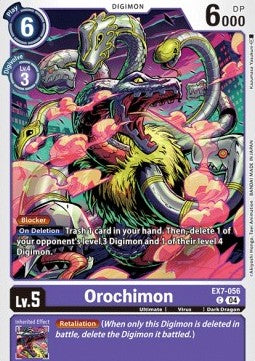 Orochimon (EX7-056) (V.1)⁣ - Digimon Liberator⁣ (Common)⁣ [056]