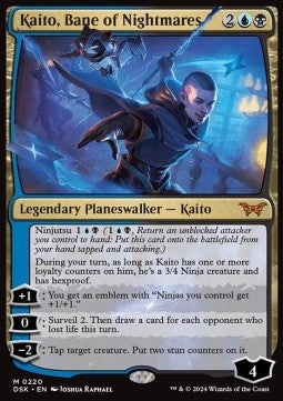 Kaito, Bane of Nightmares⁣ - Duskmourn: House of Horror⁣ (Mythic)⁣ [220]