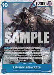 Edward.Newgate (OP08-043) (V.1) - Two Legends (Super Rare) [OP08-043]