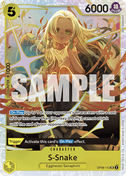 S-Snake (OP08-112) (V.1) - Two Legends (Super Rare) [OP08-112]