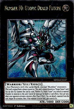 Number F0: Utopic Draco Future - 25th Anniversary Tin: Dueling Mirrors (Quarter Century Secret Rare) [MP24-037]