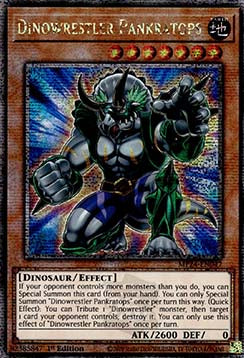 Dinowrestler Pankratops⁣ - 25th Anniversary Tin: Dueling Mirrors⁣ (Quarter Century Secret Rare)⁣ [047]
