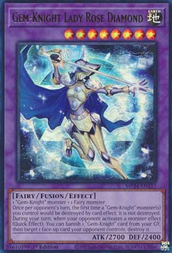 Gem-Knight Lady Rose Diamond⁣ - 25th Anniversary Tin: Dueling Mirrors⁣ (Ultra Rare)⁣ [157]