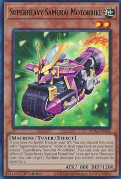 Superheavy Samurai Motorbike⁣ - 25th Anniversary Tin: Dueling Mirrors⁣ (Ultra Rare)⁣ [186]