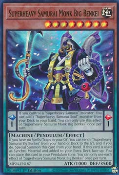 Superheavy Samurai Big Benkei⁣ - 25th Anniversary Tin: Dueling Mirrors⁣ (Ultra Rare)⁣ [187]