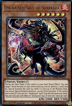 Unchained Soul of Sharvara⁣ - 25th Anniversary Tin: Dueling Mirrors⁣ (Ultra Rare)⁣ [215]