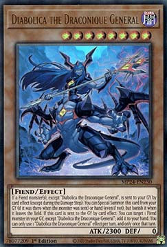 Diabolica the Draconique General⁣ - 25th Anniversary Tin: Dueling Mirrors⁣ (Ultra Rare)⁣ [230]