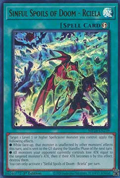 Sinful Spoils of Doom - Rciela⁣ - 25th Anniversary Tin: Dueling Mirrors⁣ (Ultra Rare)⁣ [239]