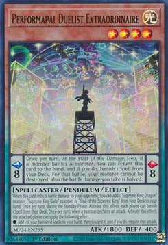 Performapal Duelist Extraordinaire⁣ - 25th Anniversary Tin: Dueling Mirrors⁣ (Ultra Rare)⁣ [265]