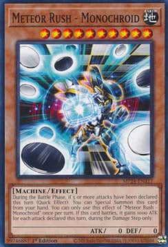 Meteor Rush - Monochroid⁣ - 25th Anniversary Tin: Dueling Mirrors⁣ (Common)⁣ [317]