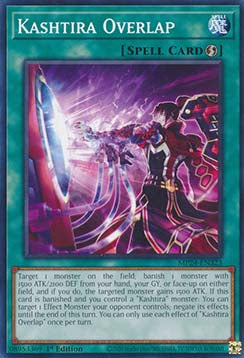 Kashtira Overlap⁣ - 25th Anniversary Tin: Dueling Mirrors⁣ (Common)⁣ [323]