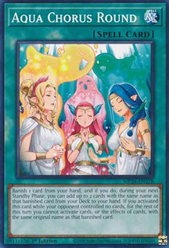 Aqua Chorus Round⁣ - 25th Anniversary Tin: Dueling Mirrors⁣ (Common)⁣ [378]