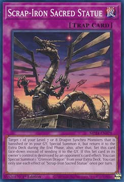 Scrap-Iron Sacred Statue⁣ - 25th Anniversary Tin: Dueling Mirrors⁣ (Common)⁣ [379]