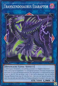 Transcendosaurus Exaraptor⁣ - 25th Anniversary Tin: Dueling Mirrors⁣ (Common)⁣ [391]