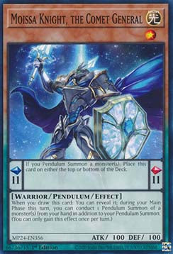Moissa Knight, the Comet General⁣ - 25th Anniversary Tin: Dueling Mirrors⁣ (Common)⁣ [356]