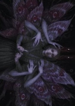 Art Series: Demonic Counsel (V.1)⁣ - Duskmourn: House of Horror: Extras⁣ (Tip Card)⁣ [A07]