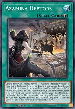 Azamina Debtors⁣ - Rage of the Abyss⁣ (Super Rare)⁣ [054]