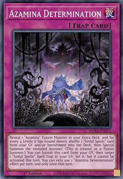 Azamina Determination⁣ - Rage of the Abyss⁣ (Common)⁣ [073]
