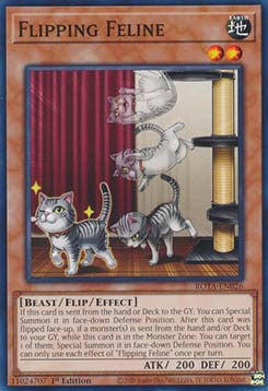Flipping Feline⁣ - Rage of the Abyss⁣ (Common)⁣ [026]