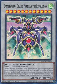 Battlewasp - Grand Partisan the Revolution⁣ - Rage of the Abyss⁣ (Super Rare)⁣ [036]