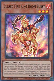 Cursed Fire King Doom Burst - Rage of the Abyss (Super Rare) [ROTA-099]