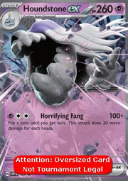 Houndstone ex⁣ - SV Black Star Promos⁣ (Oversized)⁣ [162]