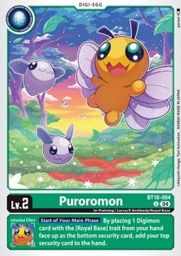 Puroromon (BT18-004) - Special Booster Ver 2.0 (Uncommon) [SB2.0-004]