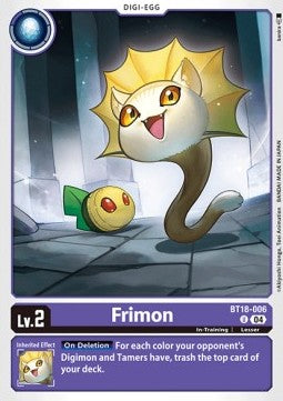 Frimon (BT18-006)⁣ - Special Booster Ver 2.0⁣ (Uncommon)⁣ [006]