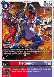 Deltamon (BT18-013)⁣ - Special Booster Ver 2.0⁣ (Common)⁣ [013]