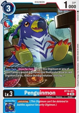 Penguinmon (BT18-021)⁣ - Special Booster Ver 2.0⁣ (Common)⁣ [021]