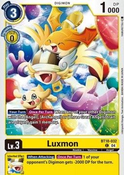 Luxmon (BT18-032)⁣ - Special Booster Ver 2.0⁣ (Common)⁣ [032]