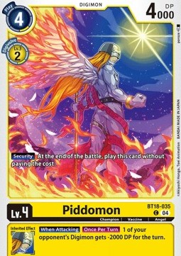 Piddomon (BT18-035)⁣ - Special Booster Ver 2.0⁣ (Common)⁣ [035]