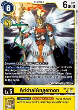 ArkhaiAngemon (BT18-038)⁣ - Special Booster Ver 2.0⁣ (Uncommon)⁣ [038]