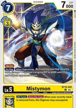 Mistymon (BT18-039)⁣ - Special Booster Ver 2.0⁣ (Uncommon)⁣ [039]