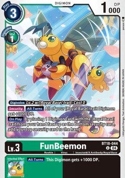 FunBeemon (BT18-044)⁣ - Special Booster Ver 2.0⁣ (Uncommon)⁣ [044]