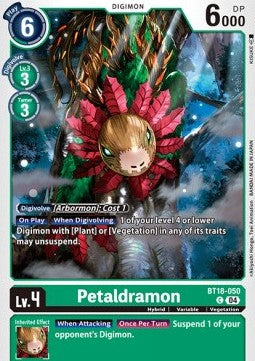 Petaldramon (BT18-050)⁣ - Special Booster Ver 2.0⁣ (Common)⁣ [050]