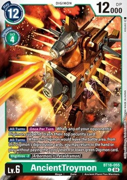 AncientTroymon (BT18-055)⁣ - Special Booster Ver 2.0⁣ (Uncommon)⁣ [055]