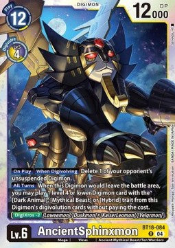 AncientSphinxmon (BT18-084)⁣ - Special Booster Ver 2.0⁣ (Rare)⁣ [084]