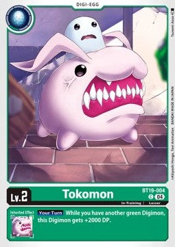 Tokomon (BT19-004)⁣ - Special Booster Ver 2.0⁣ (Common)⁣ [BT19-004]