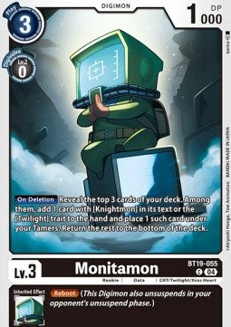Monitamon (BT19-055)⁣ - Special Booster Ver 2.0⁣ (Common)⁣ [BT19-055]